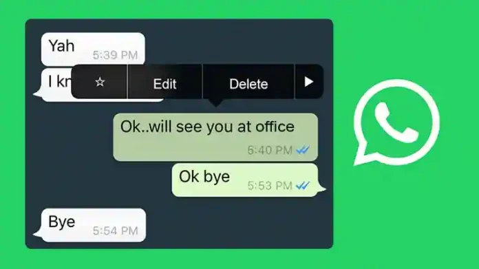 You can edit messages sent on WhatsApp; Learn about new features!