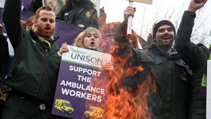 Strike in Britain: New round of strike in Britain crisis of economy is increasing
