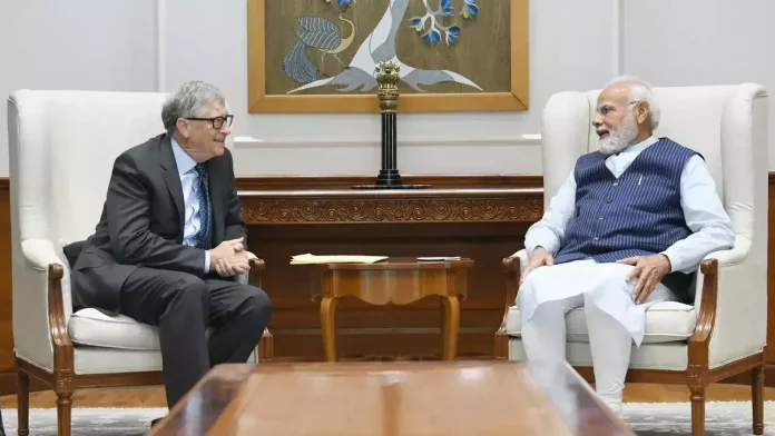 Bill Gates fascinated by India's development; Bridges of praise tied after meeting PM Modi