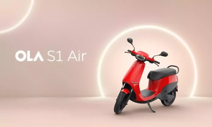 Ola Electric's S1 Air electric scooter deliveries to begin in July