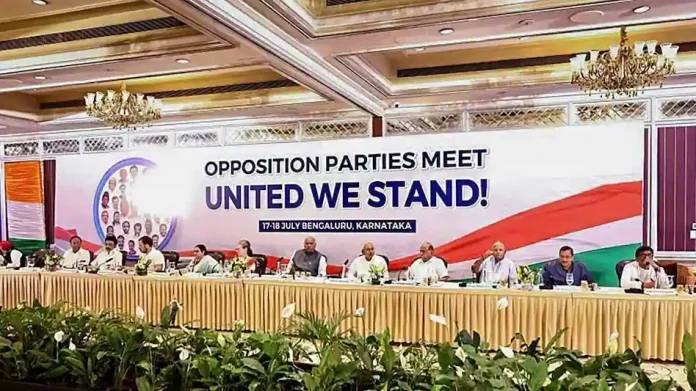 Preparing for 2024 elections, opposition created 'INDIA' to compete with NDA